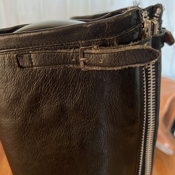 Ash brand distressed black high boots size 39.5 - Picture 5 of 10